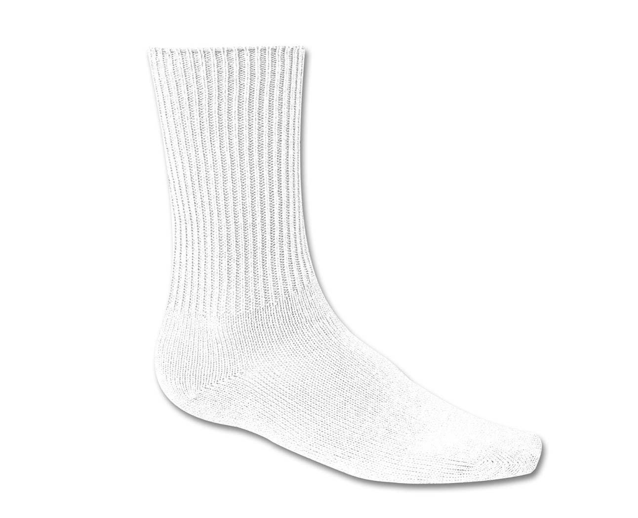 SPS 3-Pack White Crew Athletic Socks (Gym Only)