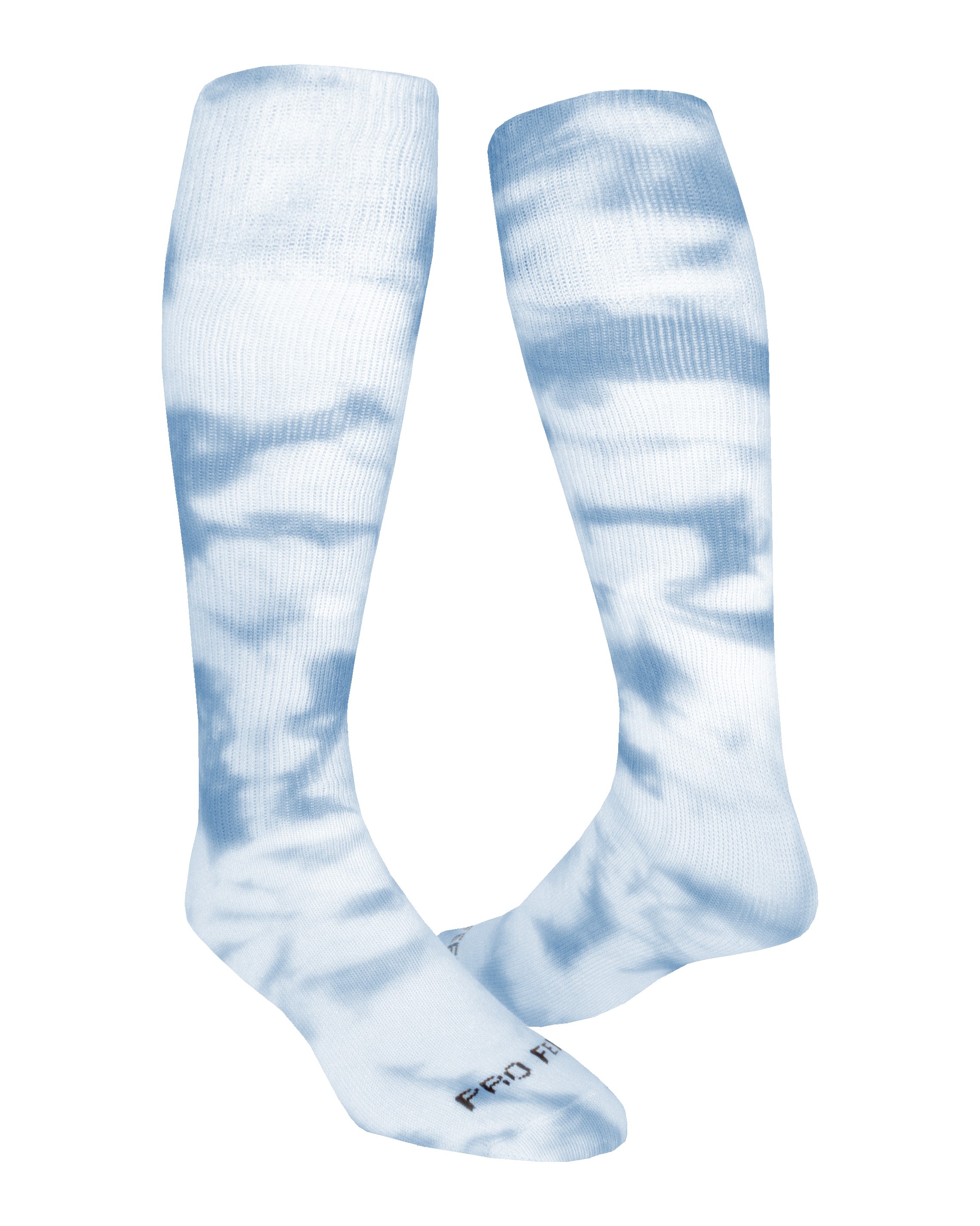 Team ICS Columbia Blue Tie Dye Socks - Please Allow 2-3 Weeks for Delivery