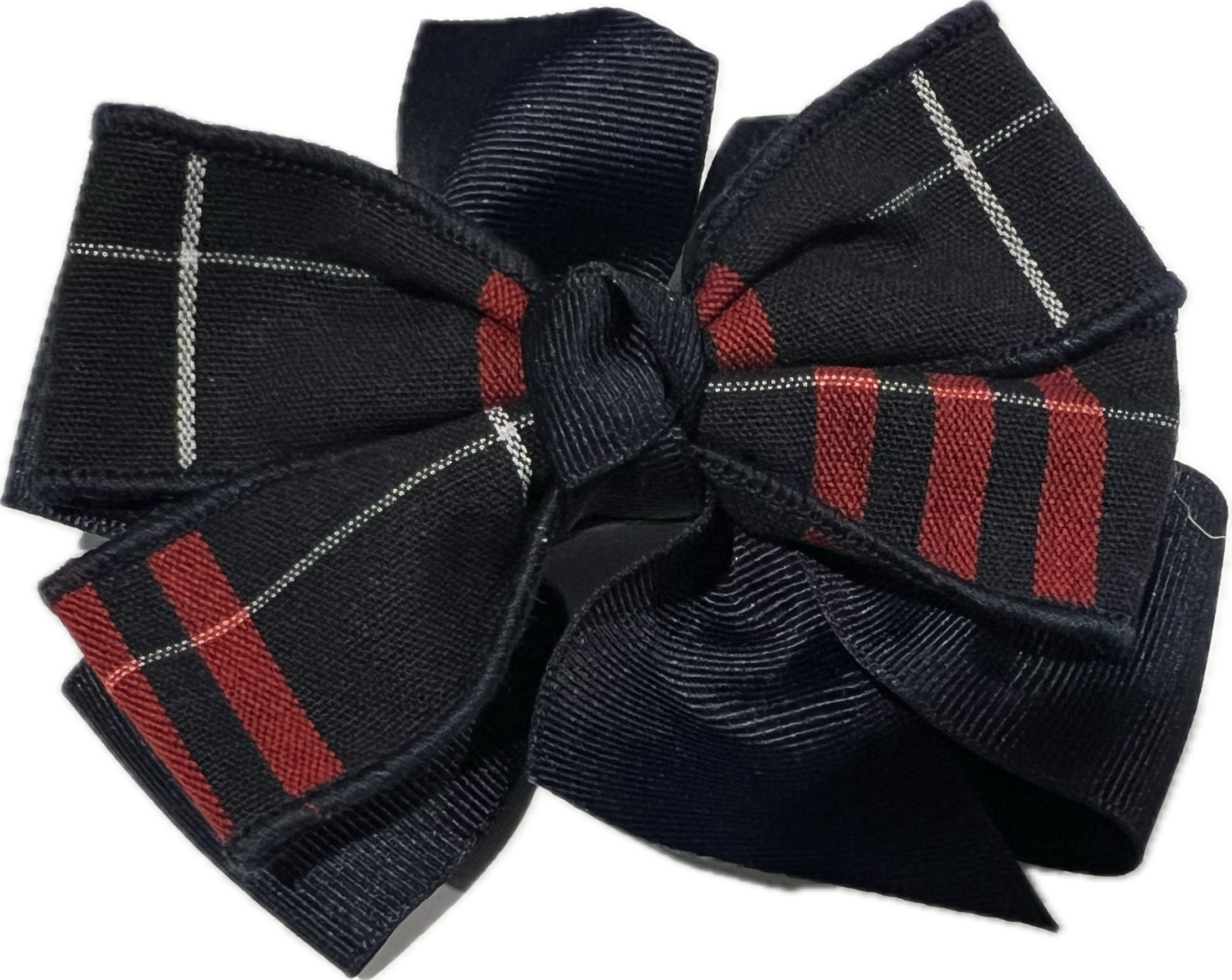 Plaid 37 Bow with Ribbon