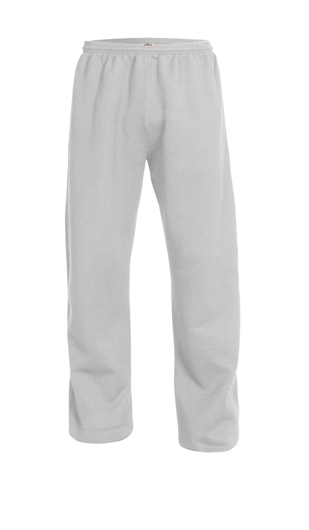 Plain Nonelastic Bottom Sweatpant