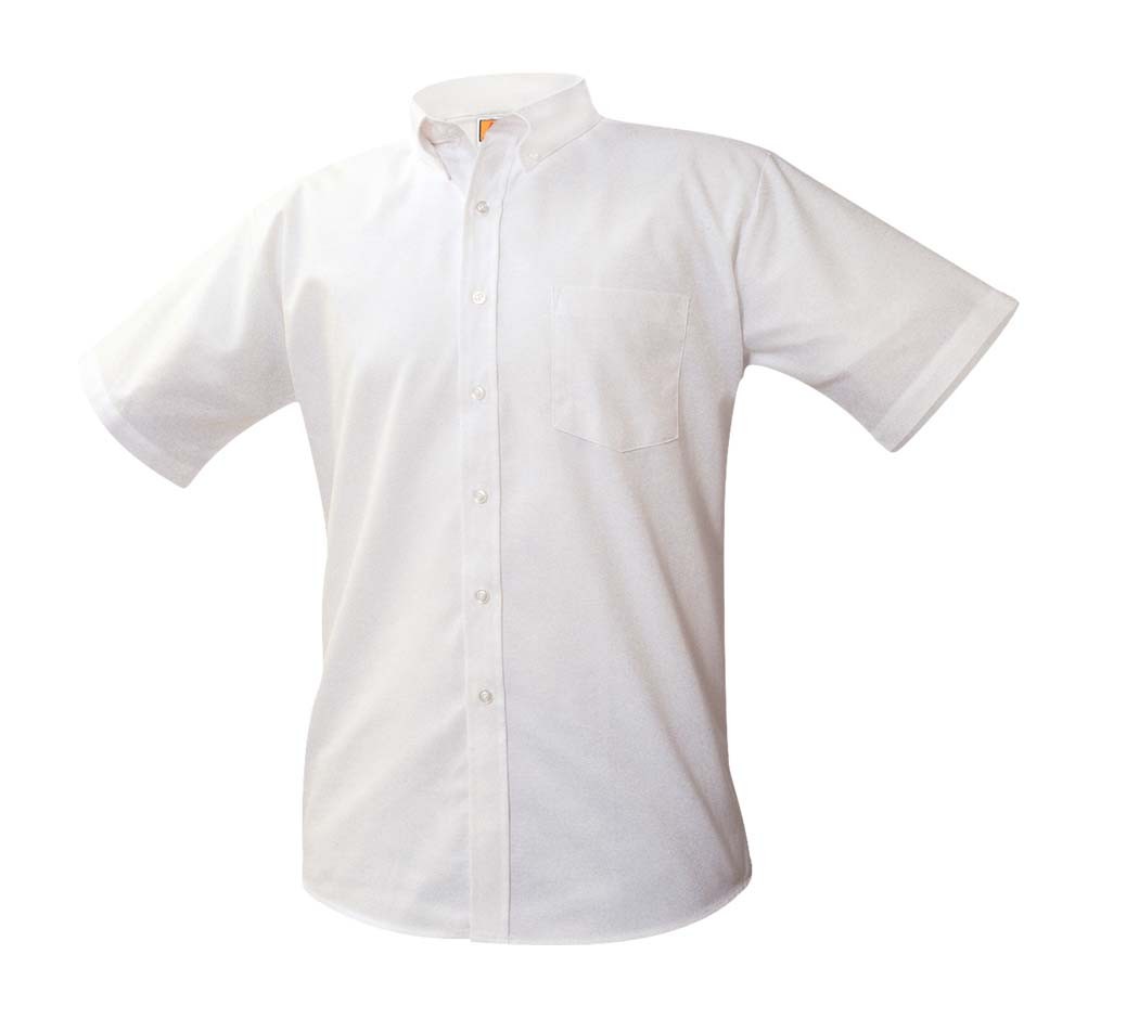White S/S Oxford Dress Shirt