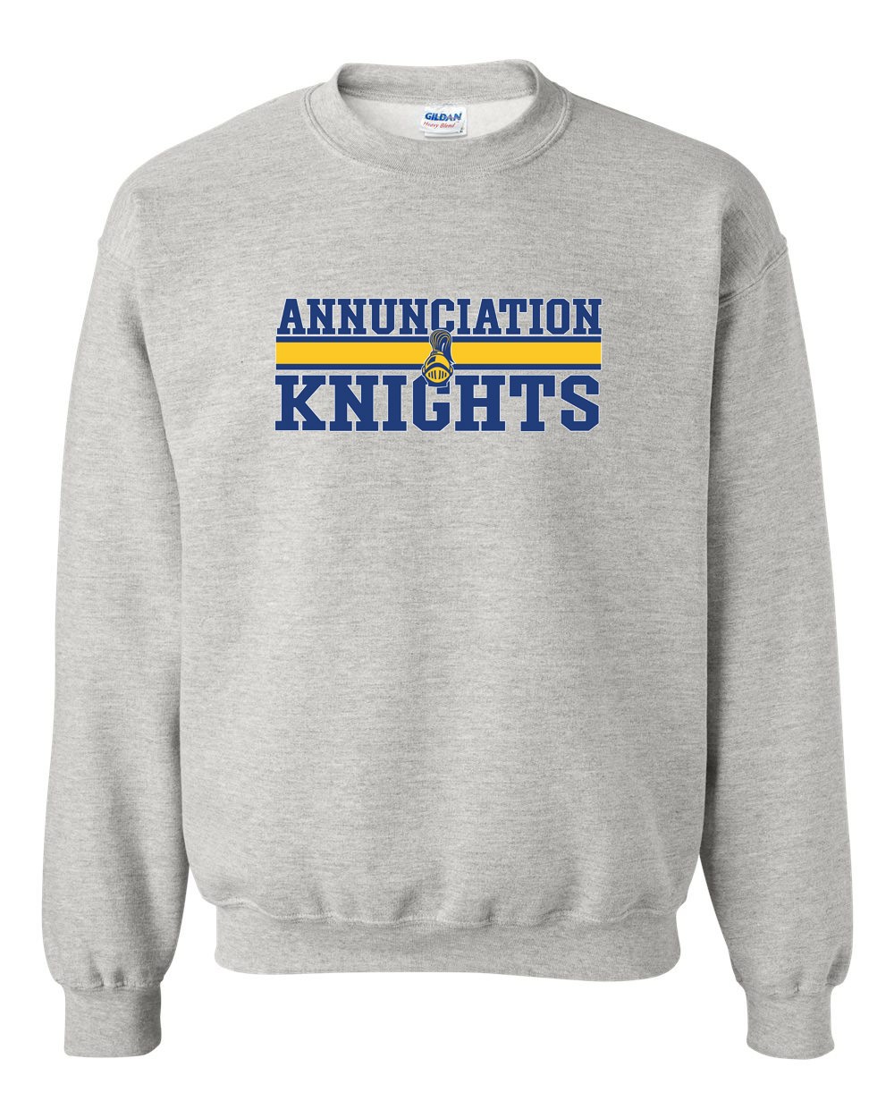 ANN Spirit Sweatshirt w/ Annunciation Knights Logo - Please Allow 2-3 Weeks for Delivery