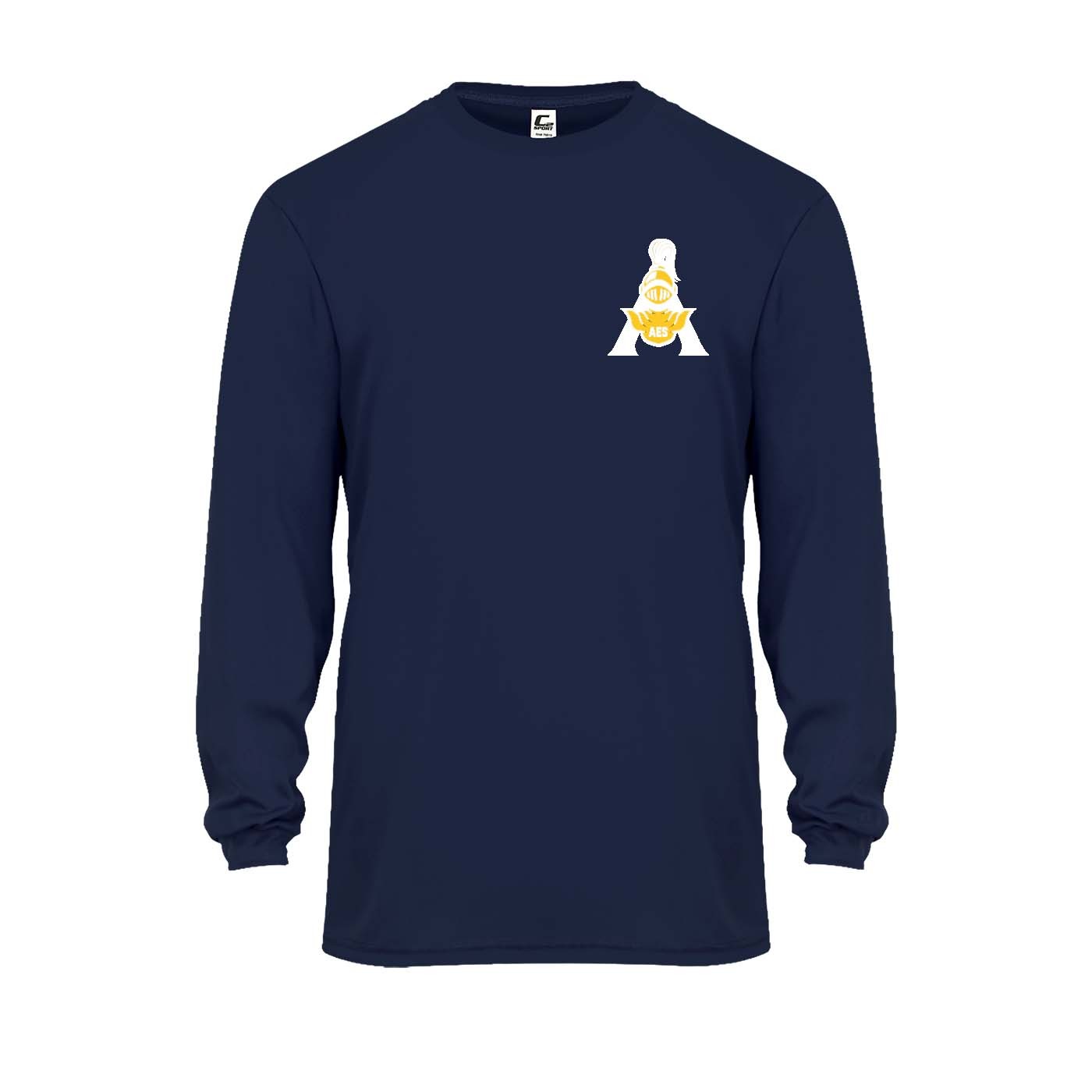 ANN Spirit L/S Performance T-Shirt w/ AES Logo - Please Allow 2-3 Weeks for Delivery