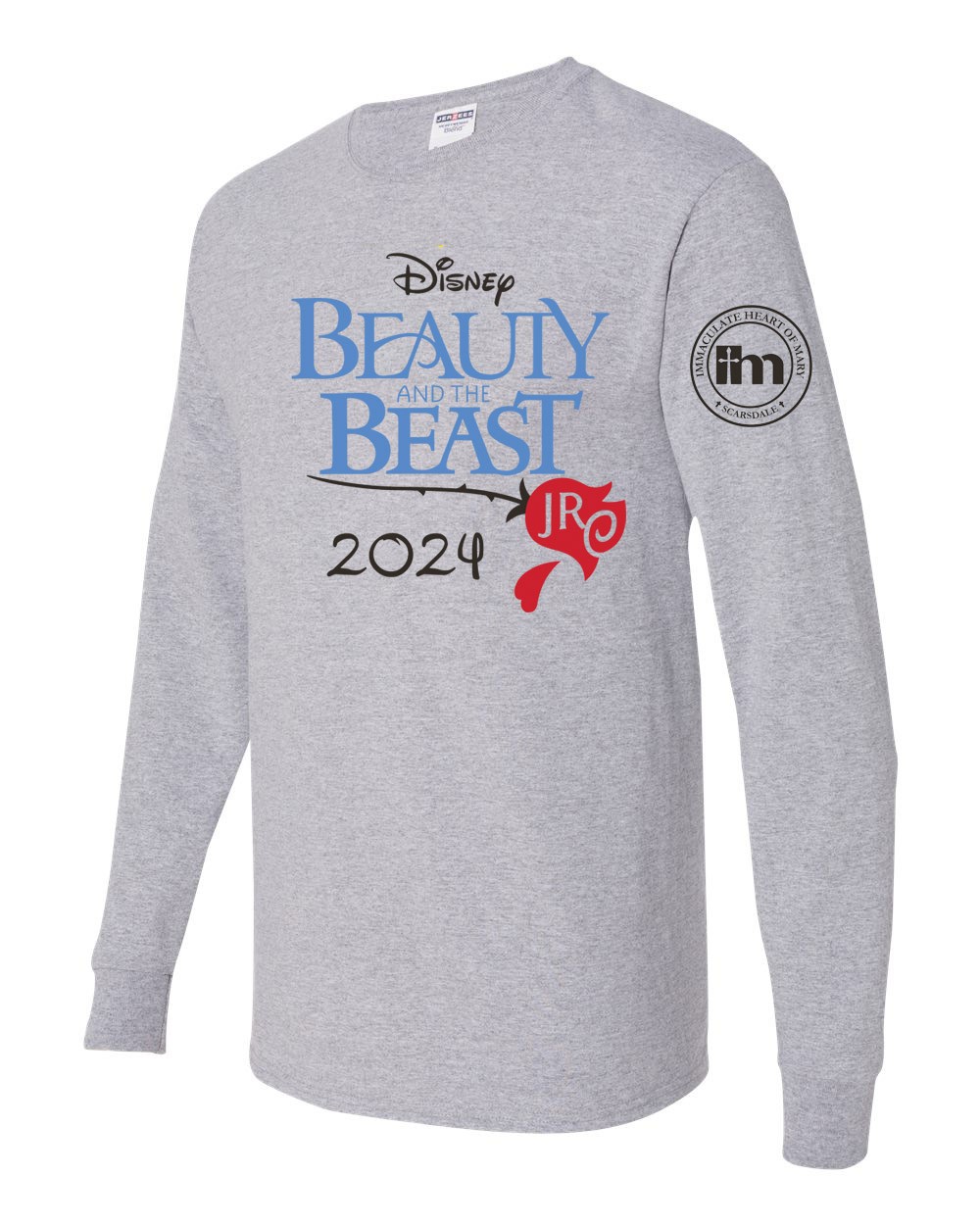 IHM Beauty and the Beast L/S T-shirt w/ Logo - Please Allow 2-3 Weeks for Delivery