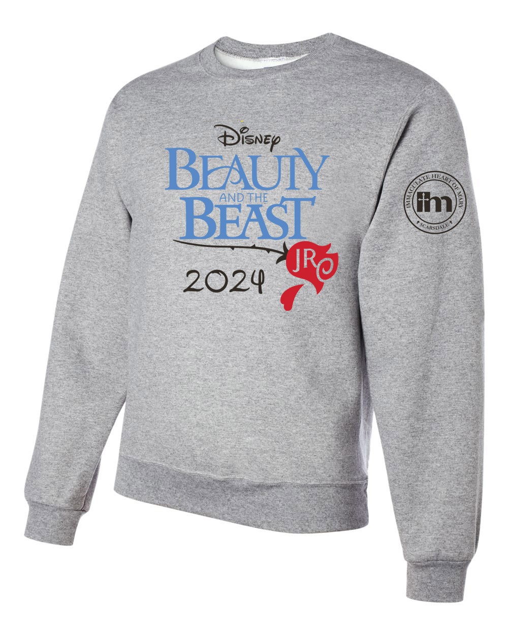 IHM Beauty and the Beast Sweatshirt w/ Logo - Please Allow 2-3 Weeks for Delivery