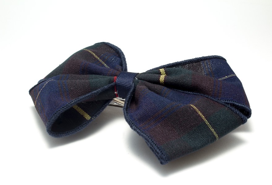 Plaid-55 Basic Plaid Bow