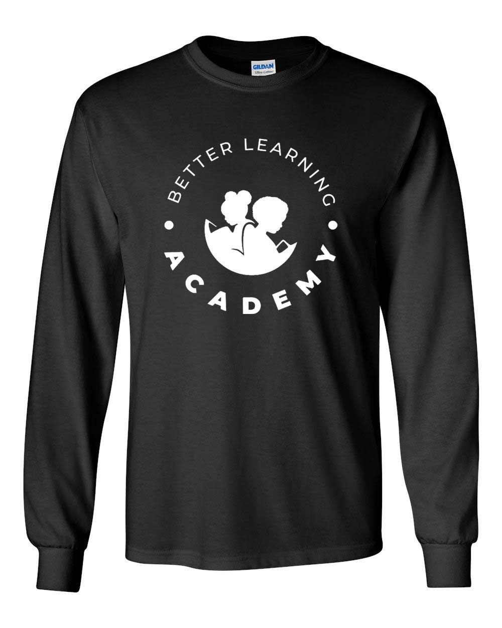 Better Learning Academy L/S T-Shirt w/ Logo - Please Allow 2-3 Weeks for Delivery
