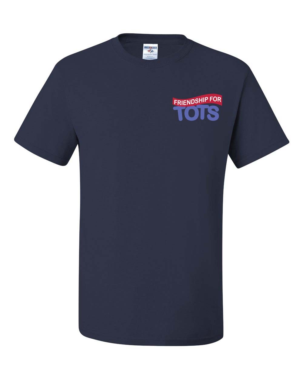 FTOTS Navy S/S Gym T-Shirt w/ School Logo