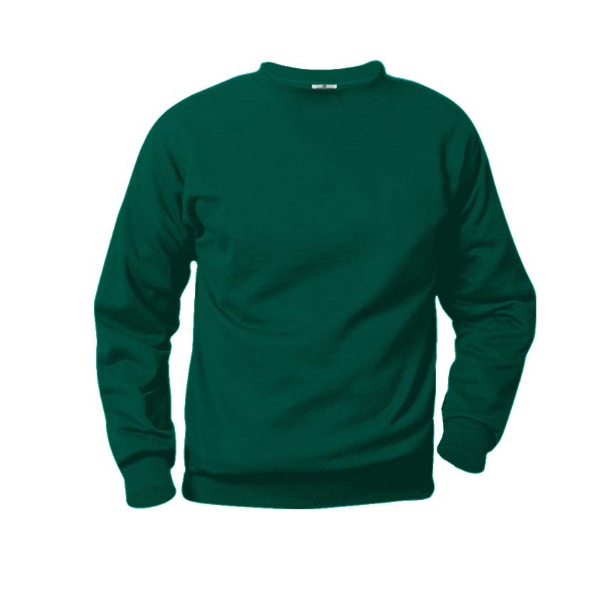 SHGS Green Gym Sweatshirt w/ School Logo