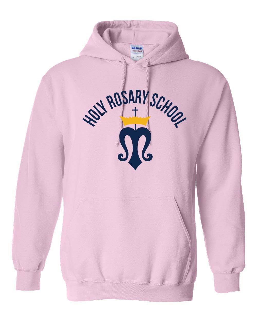 HRS Spirit Pullover Hoodie w/ Navy Logo - Please Allow 2-3 Weeks for Delivery