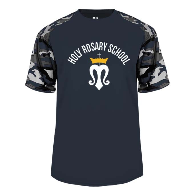 HRS Spirit S/S Camo T-Shirt w/ White Logo - Please Allow 2-3 Weeks for Delivery