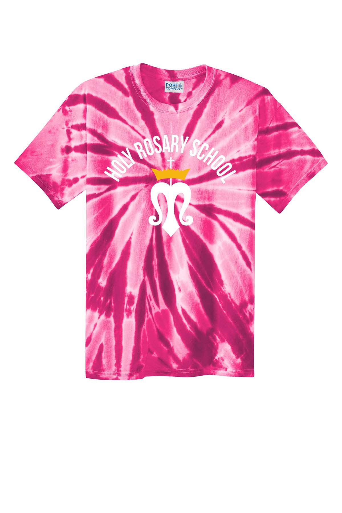 HRS Spirit S/S Tie Dye T-Shirt w/ White Logo - Please Allow 2-3 Weeks for Delivery