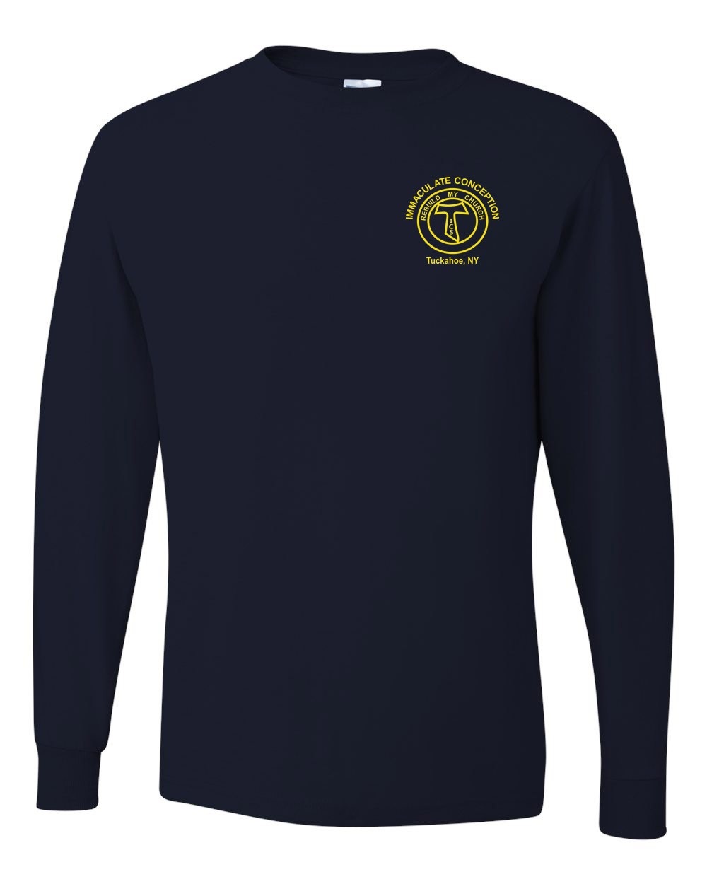 ICS L/S Gym T-Shirt w/ School Logo