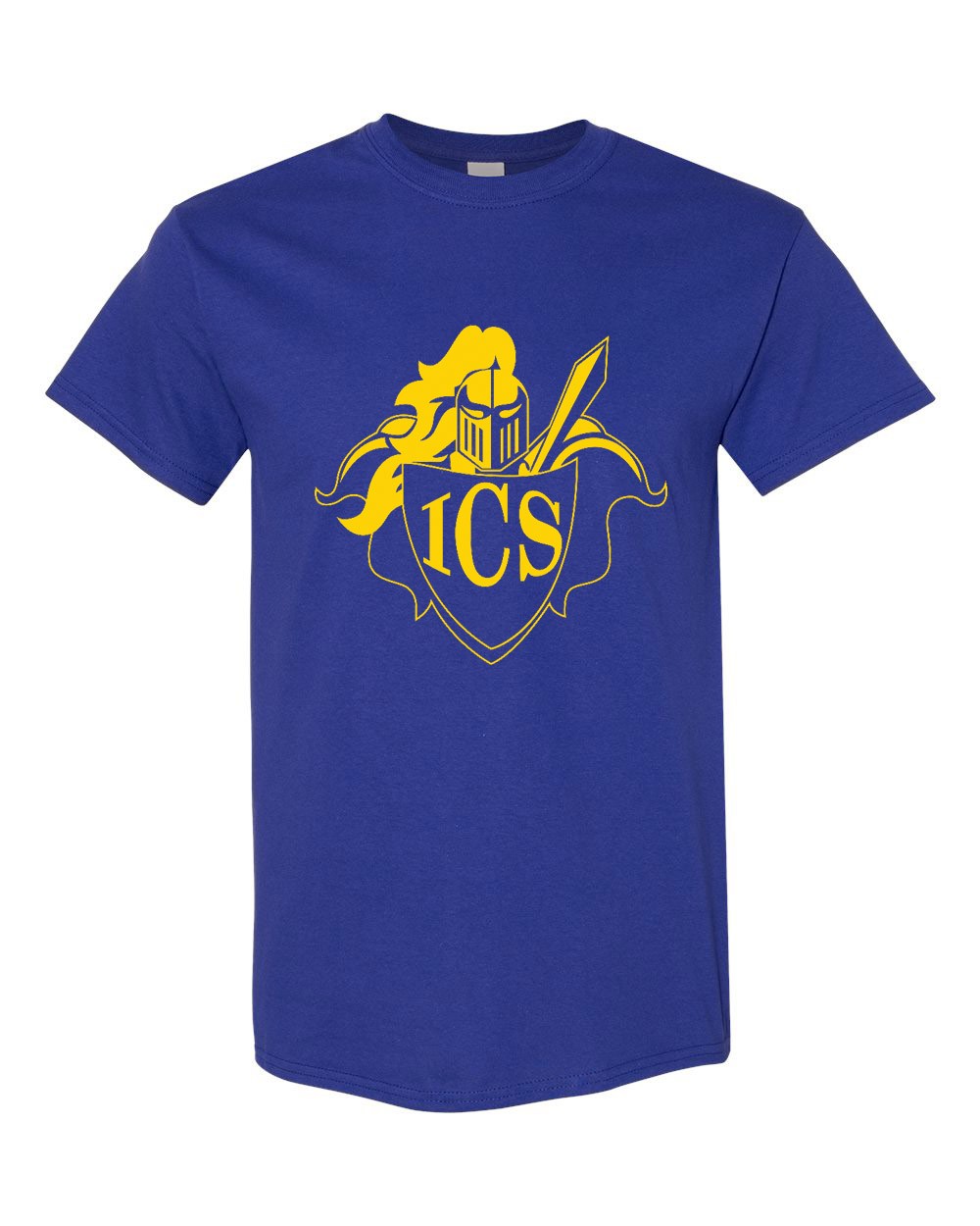 ICS Spirit S/S T-Shirt w/ Gold Logo - Please Allow 2-3 Weeks for Delivery