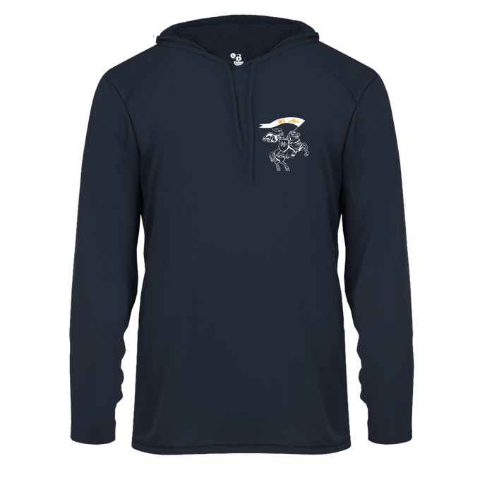IHM Spirit Lightweight Hoodie w/ White Knight Logo - Please allow 2-3 Weeks for Delivery