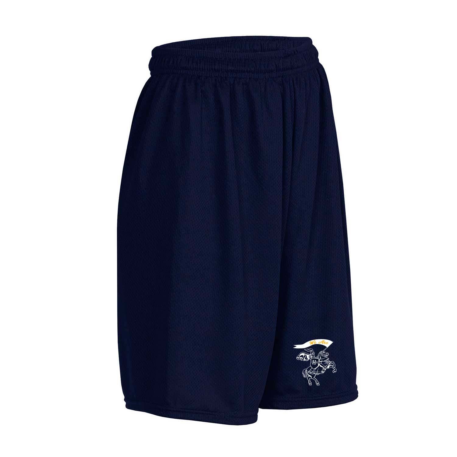 IHM Spirit Gym Shorts w/ White Knight Logo - Please Allow 2-3 Weeks for Delivery