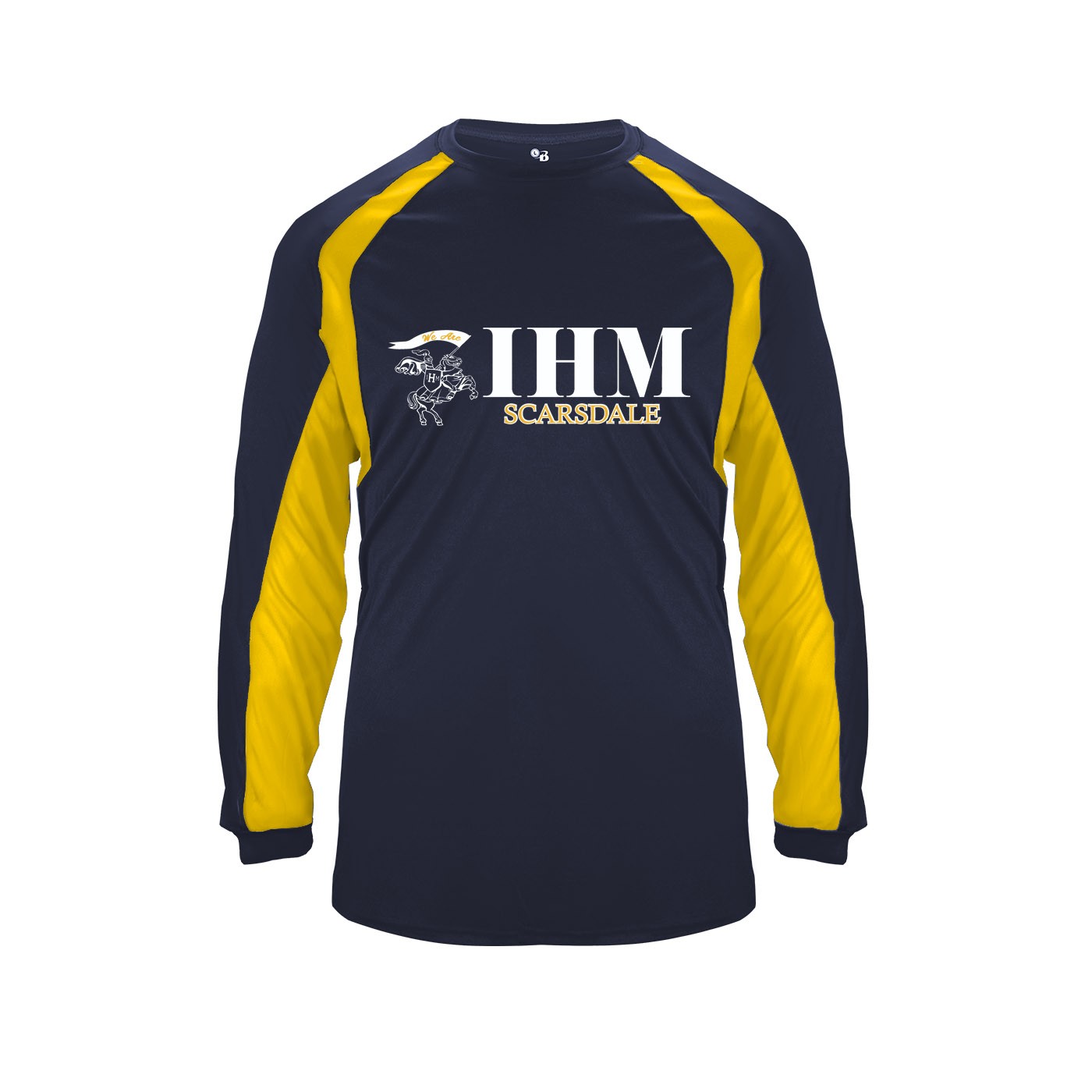 IHM Spirit Hook L/S T-Shirt w/ White Knight Logo - Please Allow 2-3 Weeks for Delivery
