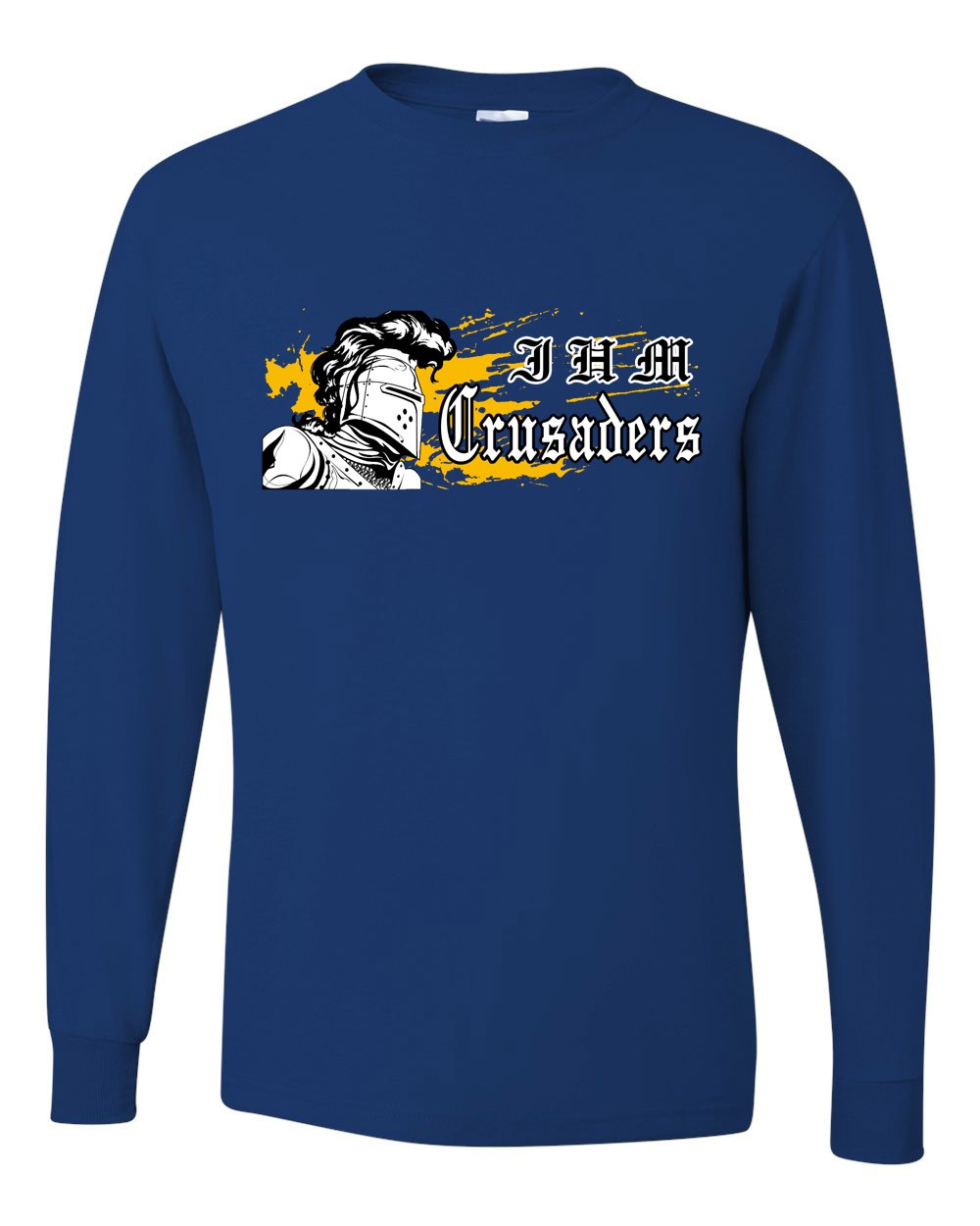 IHM Spirit L/S T-Shirt w/ Crusader Logo - Please Allow 2-3 Weeks for Delivery