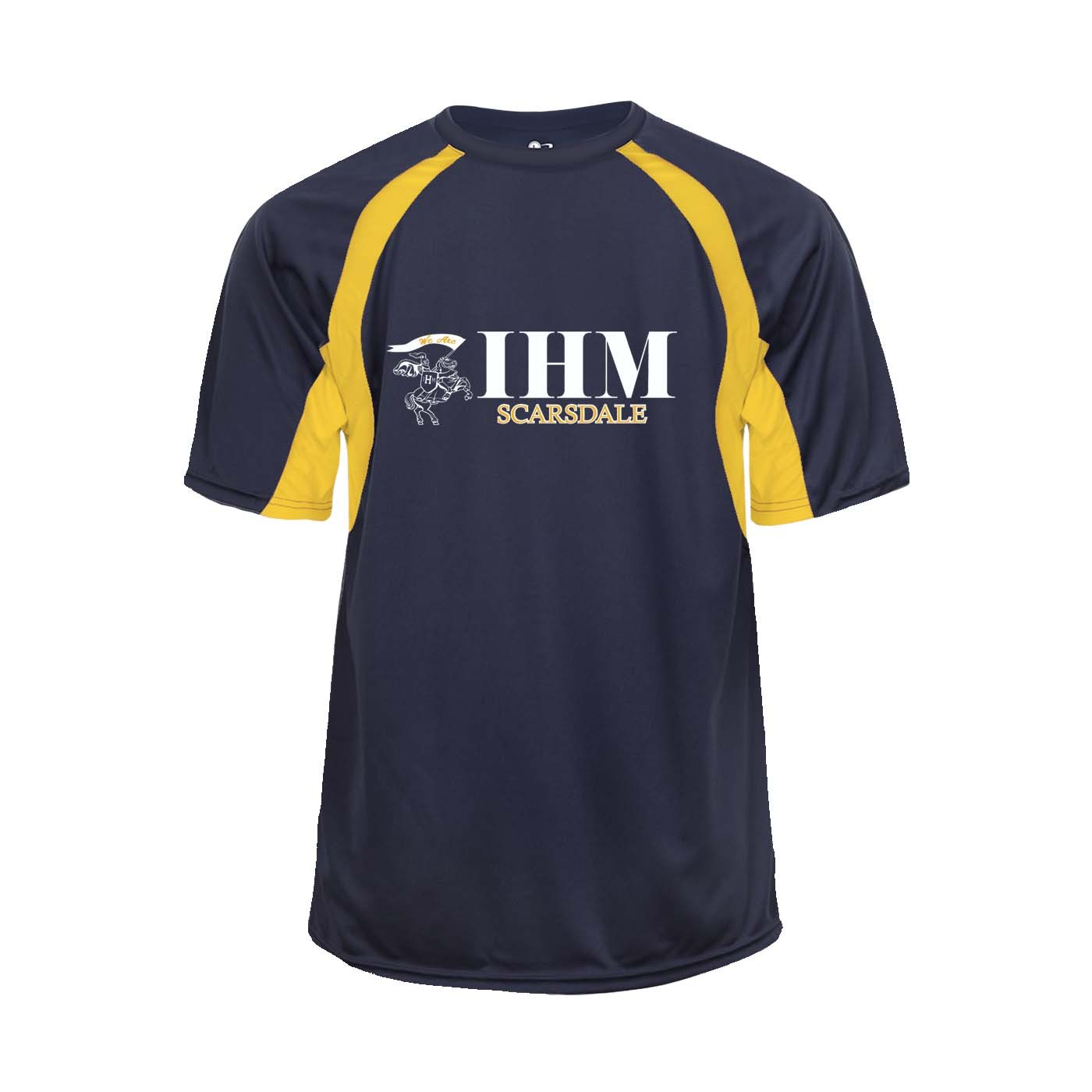 IHM Spirit Hook S/S T-Shirt w/ White Knight Logo - Please Allow 2-3 Weeks for Delivery