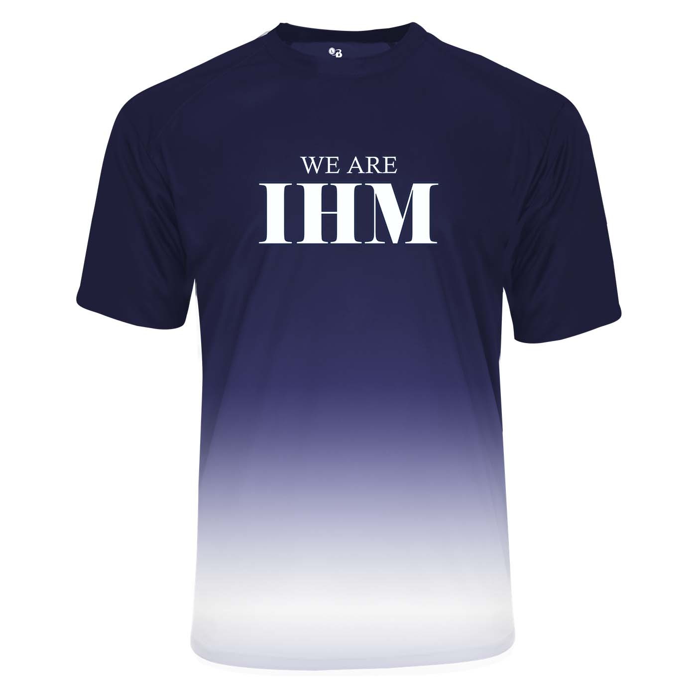 IHM Spirit Reverse Ombre S/S T-Shirt w/ We Are IHM Logo - Please Allow 2-3 Weeks for Delivery