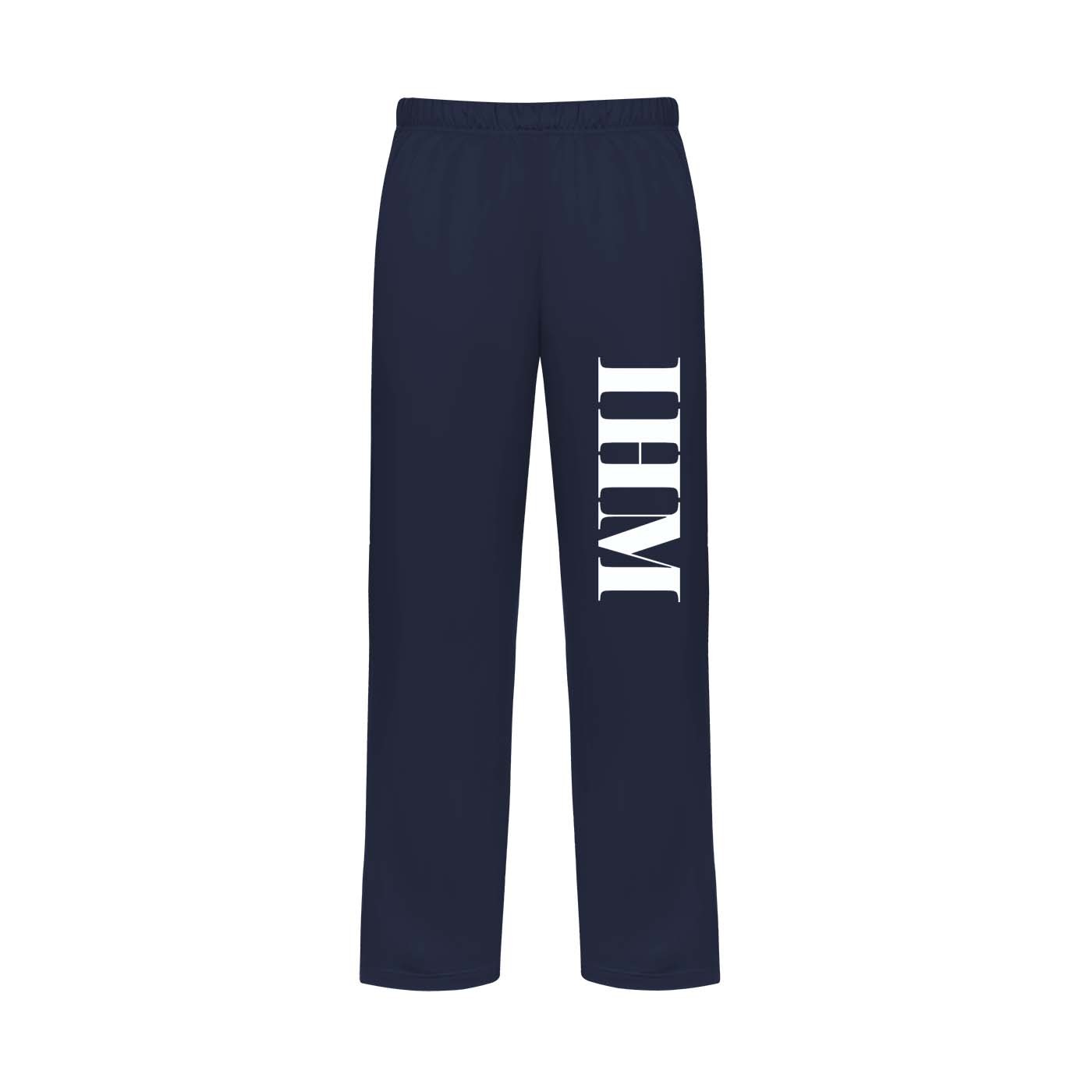 IHM Spirit Performance Open Bottom Pants w/ White IHM Logo - Please Allow 2-3 Weeks for Delivery