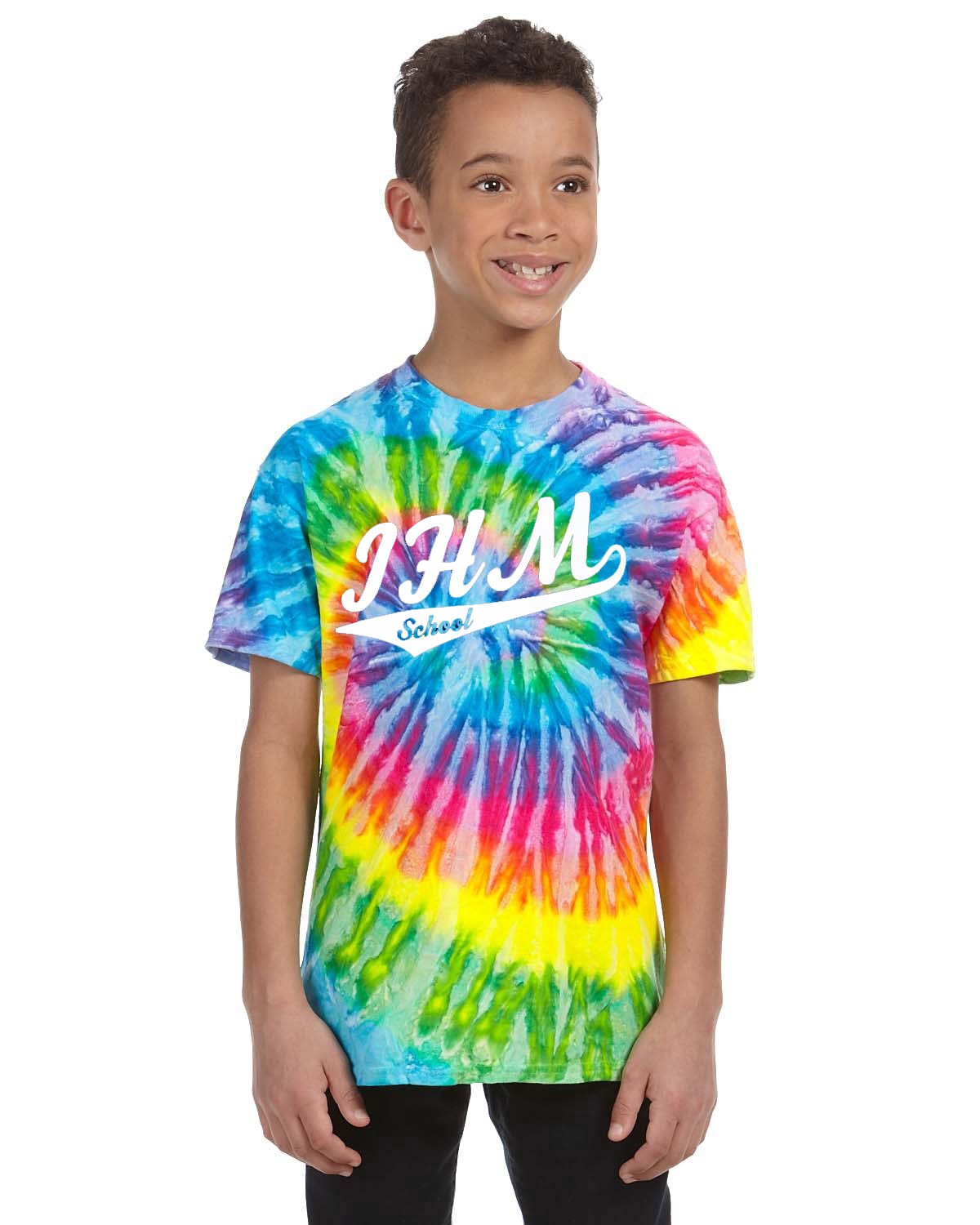 IHM Spirit S/S Tie Dye T-Shirt w/ IHM Logo #3- Please Allow 2-3 Weeks for Fulfillment