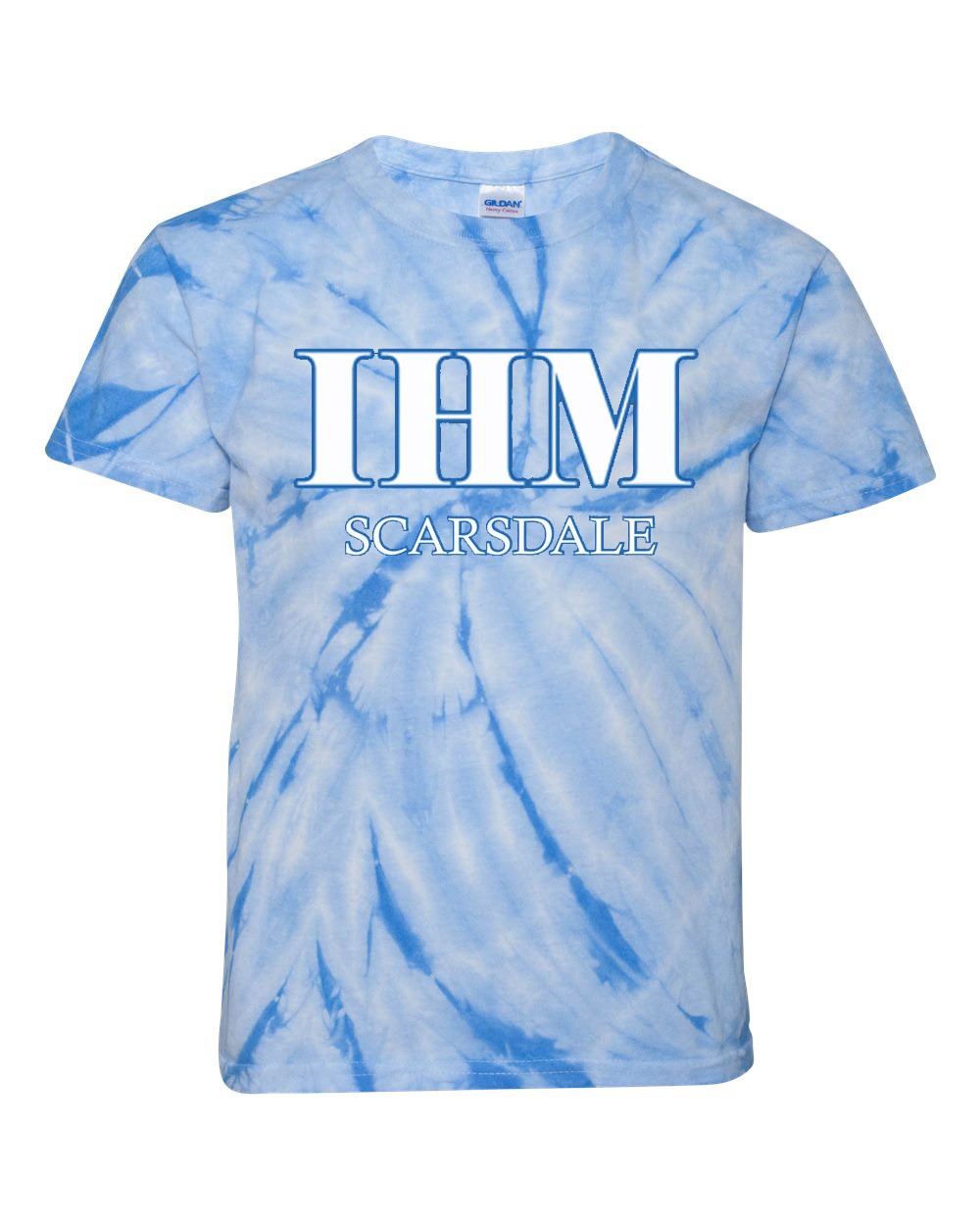 IHM Spirit S/S Tie Dye T-Shirt w/ IHM Scarsdale Logo - Please Allow 2-3 Weeks for Delivery