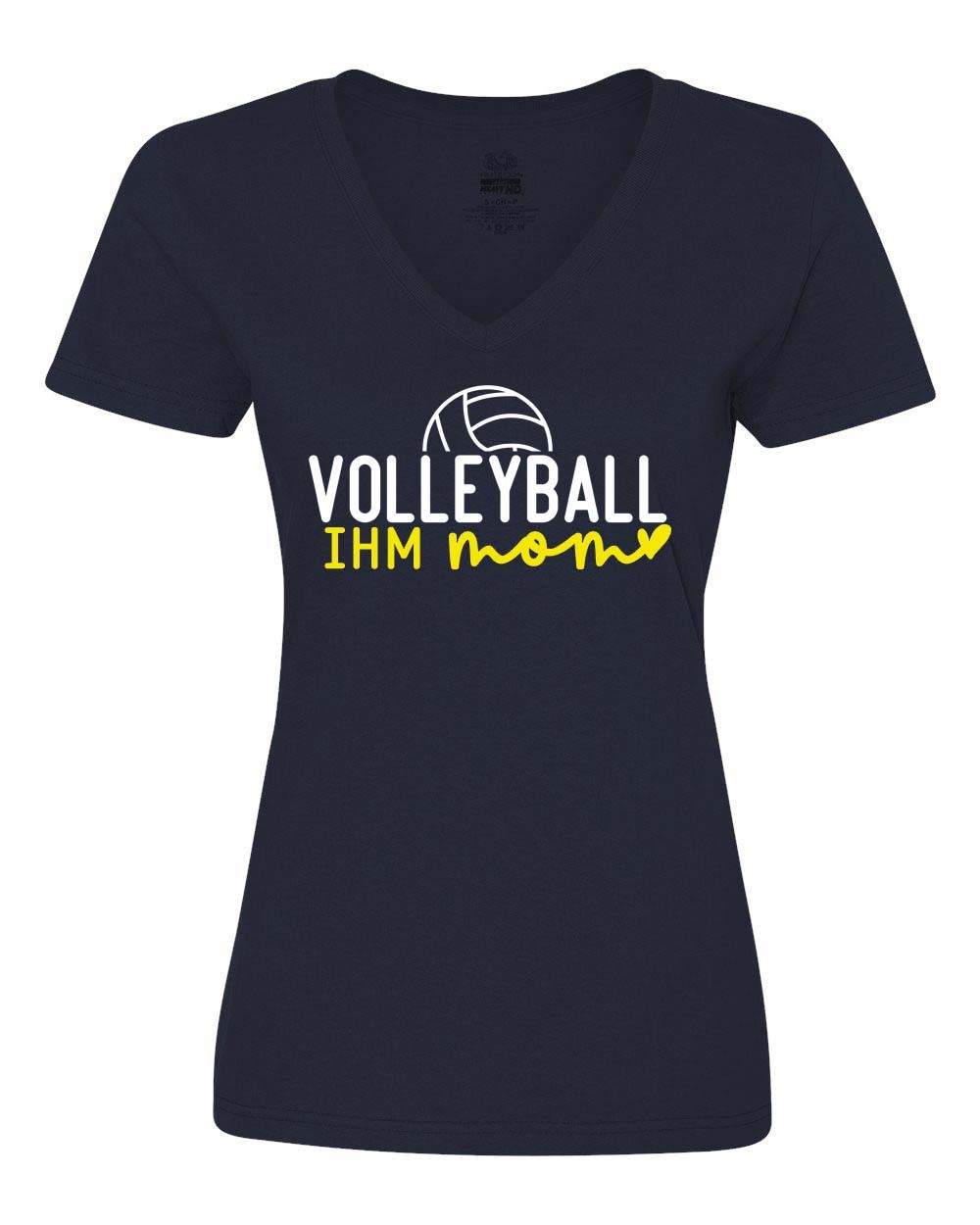 IHM Volleyball Mom S/S T-Shirt w/ Logo - Please Allow 2-3 Weeks For Delivery 