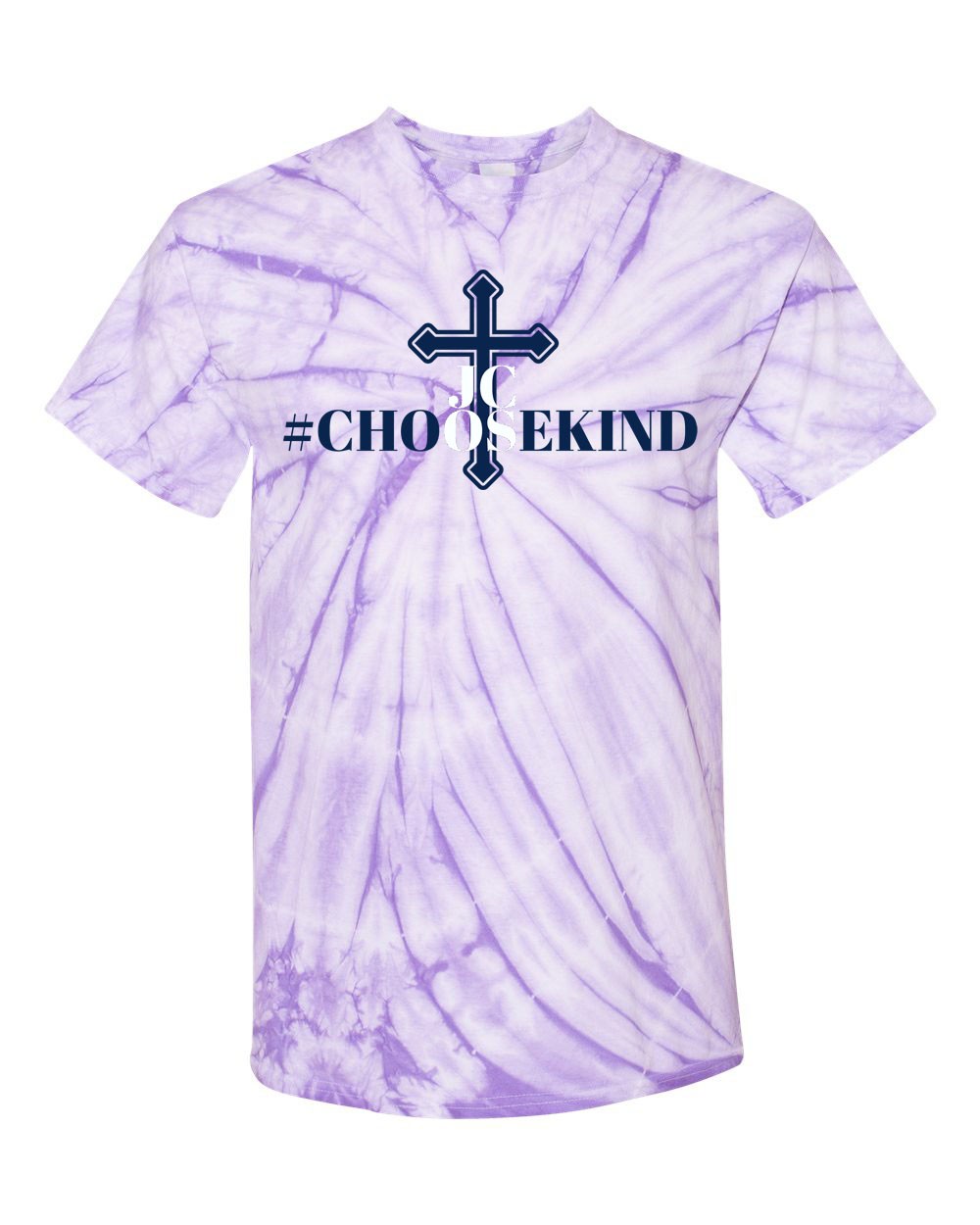 JCOS Staff S/S Tie Dye T-Shirt w/ Choose Kindness Logo #F19-F25 - Please Allow 2-3 Weeks for Delivery