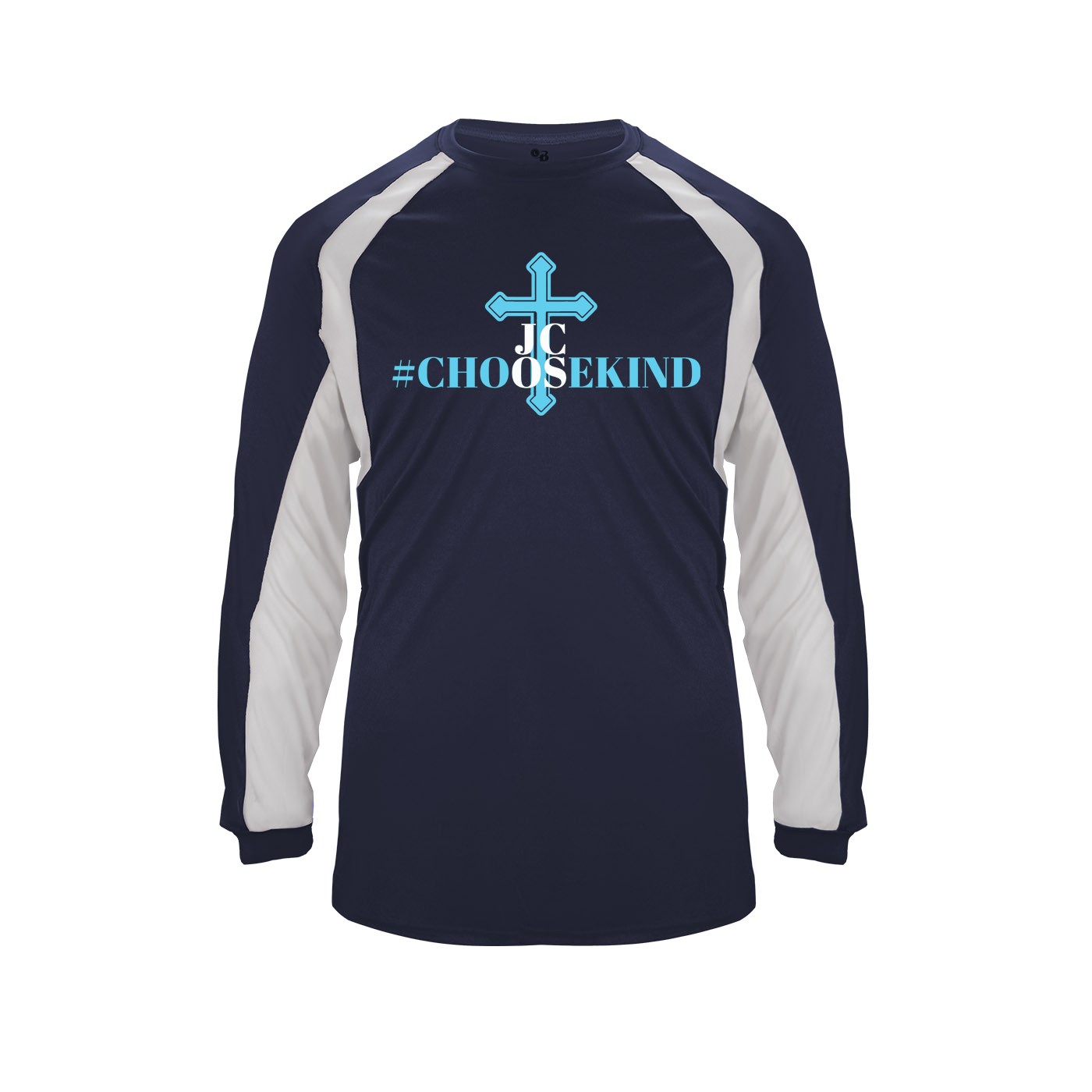 JCOS Staff Hook L/S T-Shirt w/ Choose Kind Logo #F39 - Please Allow 3-4 Weeks for Delivery