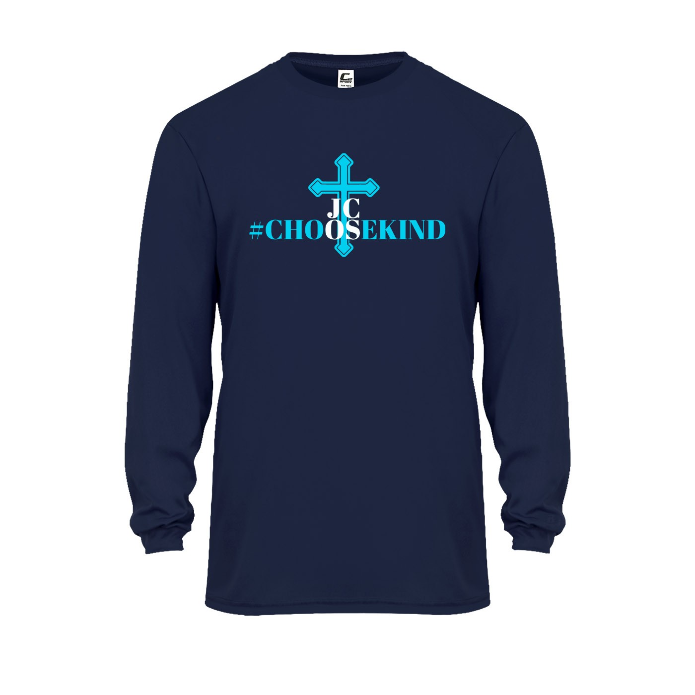 JCOS Staff L/S Performance T-Shirt w/ Choose Kindness Logo #F38- Please Allow 3-4 Weeks for Delivery