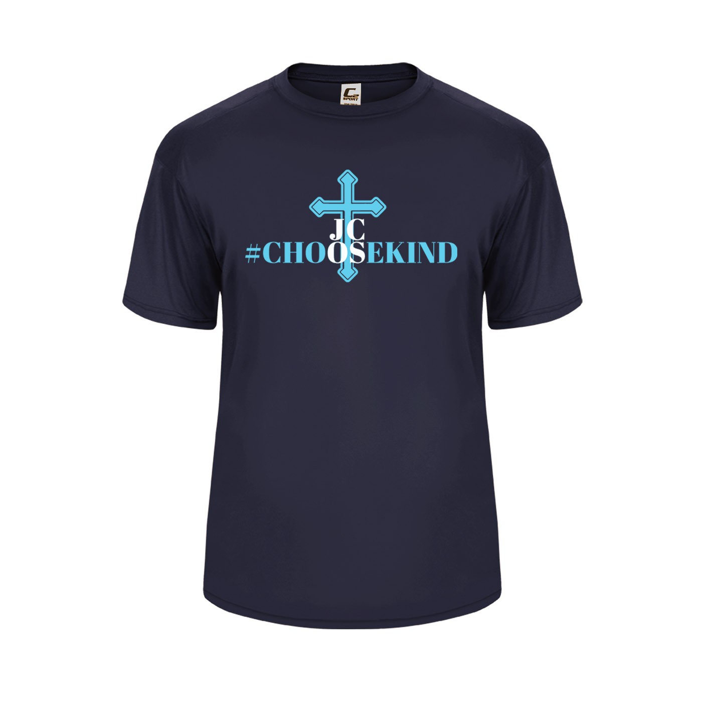 JCOS Staff S/S Performance T-Shirt w/ Choose Kindness Logo #F14 - Please Allow 3-4 Weeks for Delivery