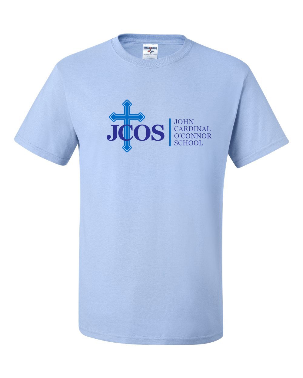 JCOS Staff Gym T-Shirt w/ School Logo #F5