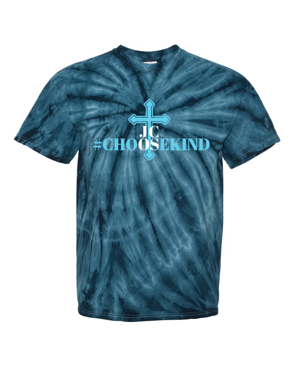 JCOS Spirit S/S Tie Dye T-Shirt w/ Choose Kindness Logo - Please Allow 2-3 Weeks for Delivery