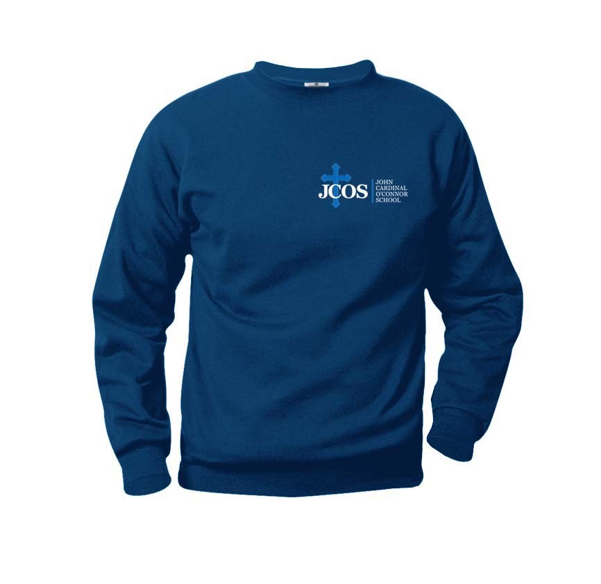 JCOS Staff Gym Sweatshirt w/ School Logo #F6