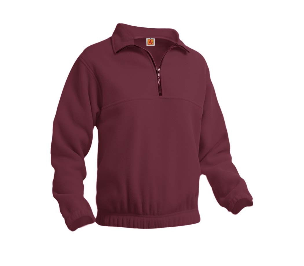 STS Half-Zip Microfleece w/ Logo (School Spirit Wear Only)