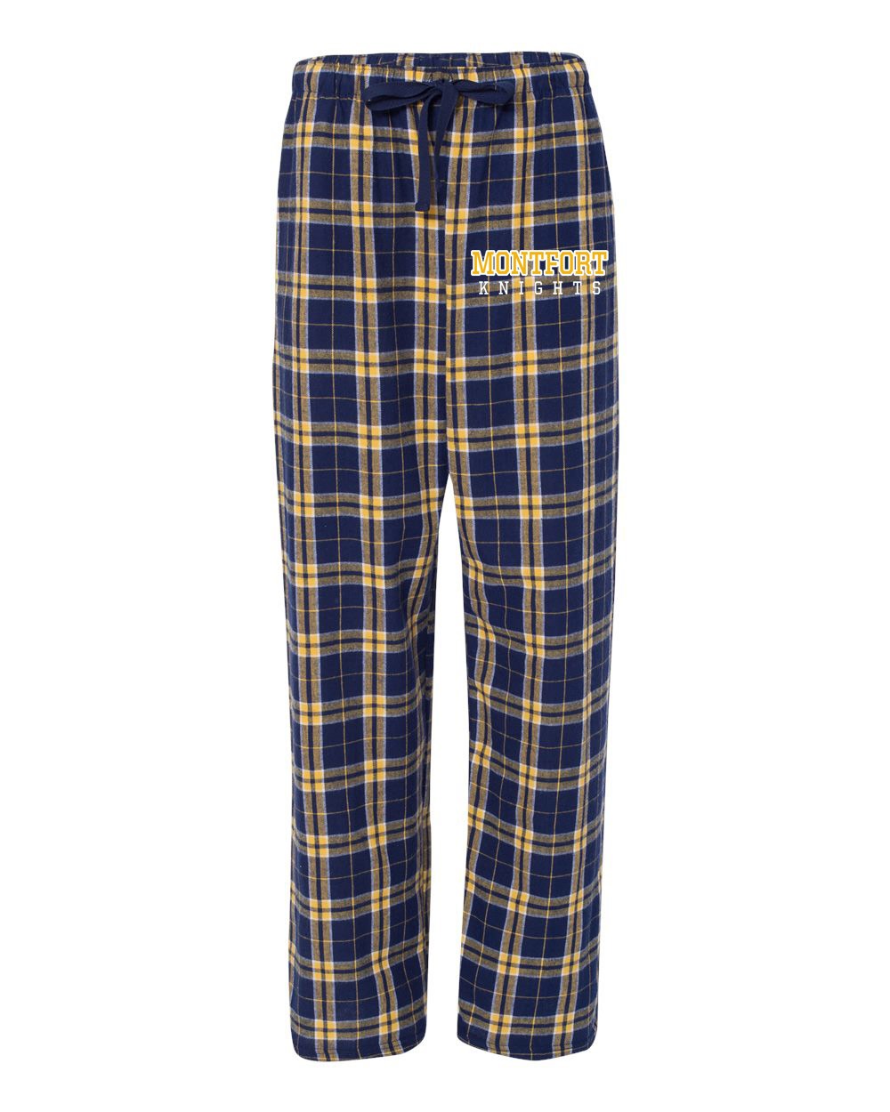 Montfort Spirit Pajama Pants w/ Knights Logo - Please Allow 2-3 Weeks for Delivery