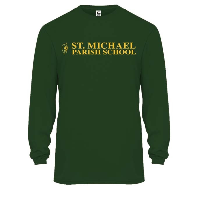 SMSU Spirit L/S Performance T-Shirt w/ Gold Logo #12- Please Allow 3-4 Weeks for Delivery