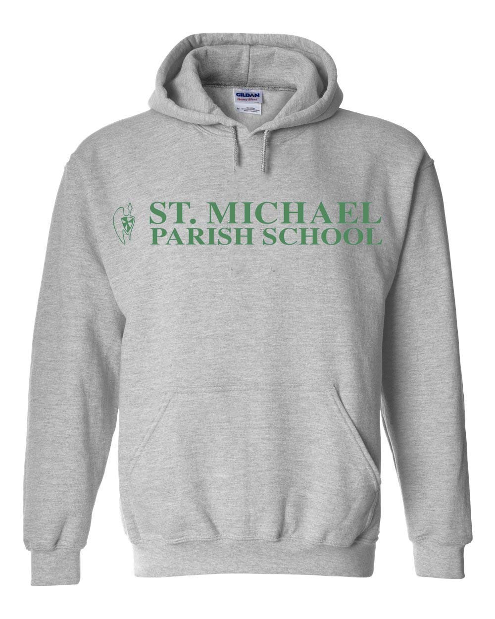 SMSU Spirit Pullover Hoodie w/ Green Logo #18