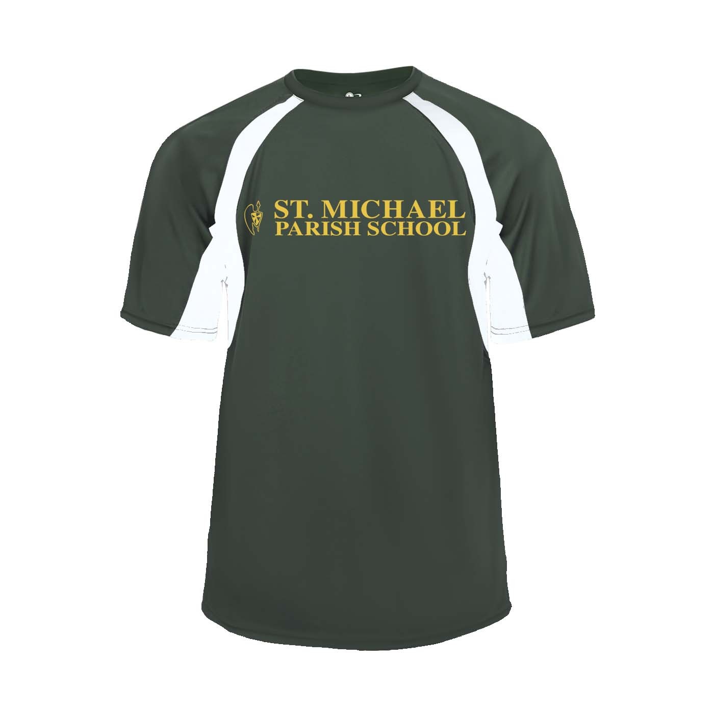 SMSU Spirit Hook S/S T-Shirt w/ Gold Logo #8 - Please Allow 3-4 Weeks for Delivery