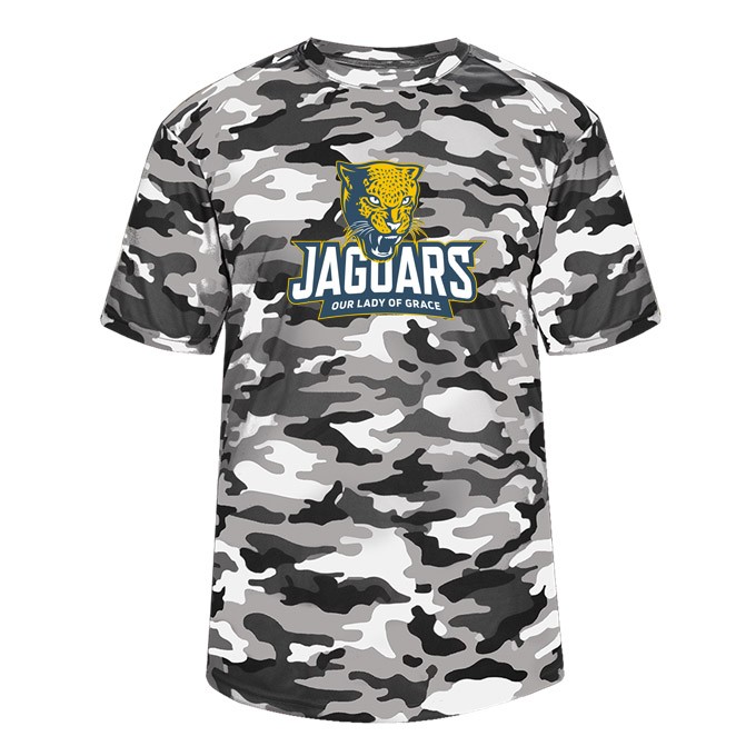 OLG Staff S/S Camo Spirit T-Shirt w/ Logo #F18 - Please Allow 3-4 Weeks for Delivery