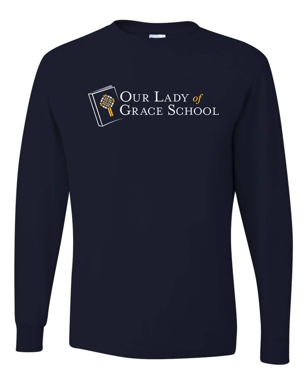 OLG L/S Gym T-Shirt w/ School Logo