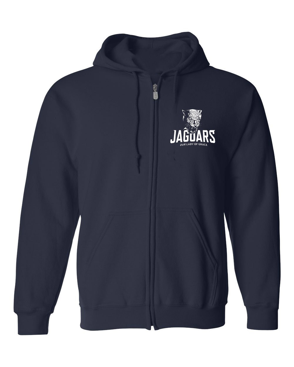 OLG Spirit Zipper Hoodie w/ White Logo - Please allow 2-3 Weeks for Delivery