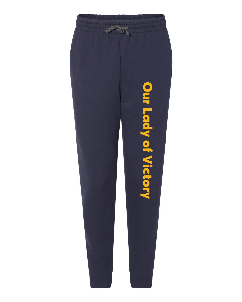 OLV Navy Joggers w/ Logo - Please Allow 2-3 Weeks for Delivery