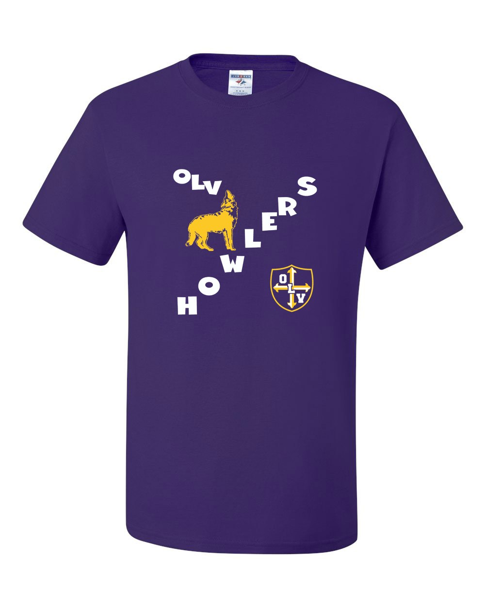 OLV S/S Spirit T-Shirt w/ Howler Logo - Please Allow 2-3 Weeks for Delivery