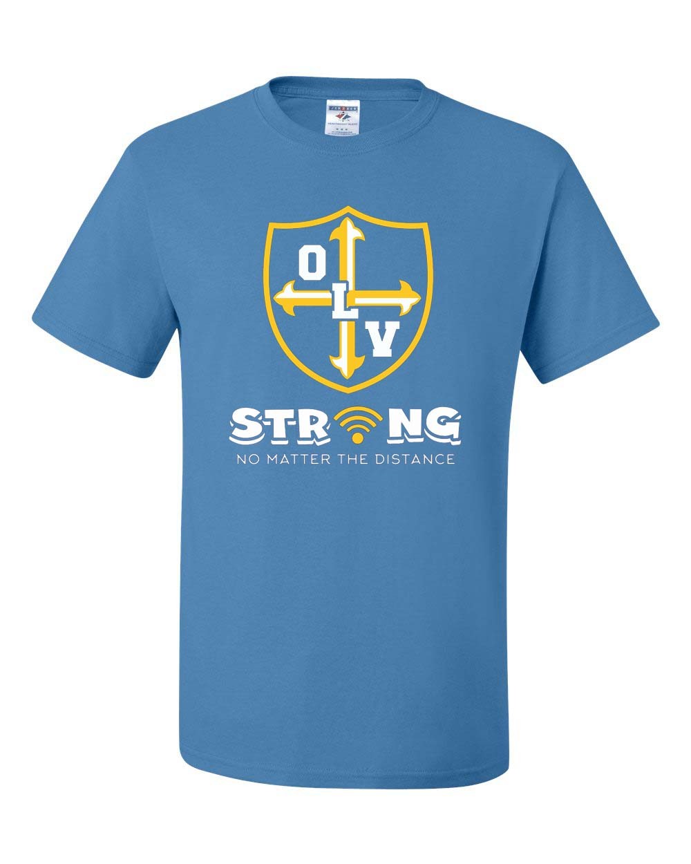 OLV S/S Spirit T-Shirt w/ Strong Logo - Please Allow 2-3 Weeks for Delivery