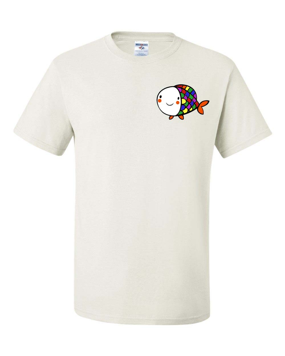Sunshine Starts S/S Rainbow Fish T-Shirt w/ Logo