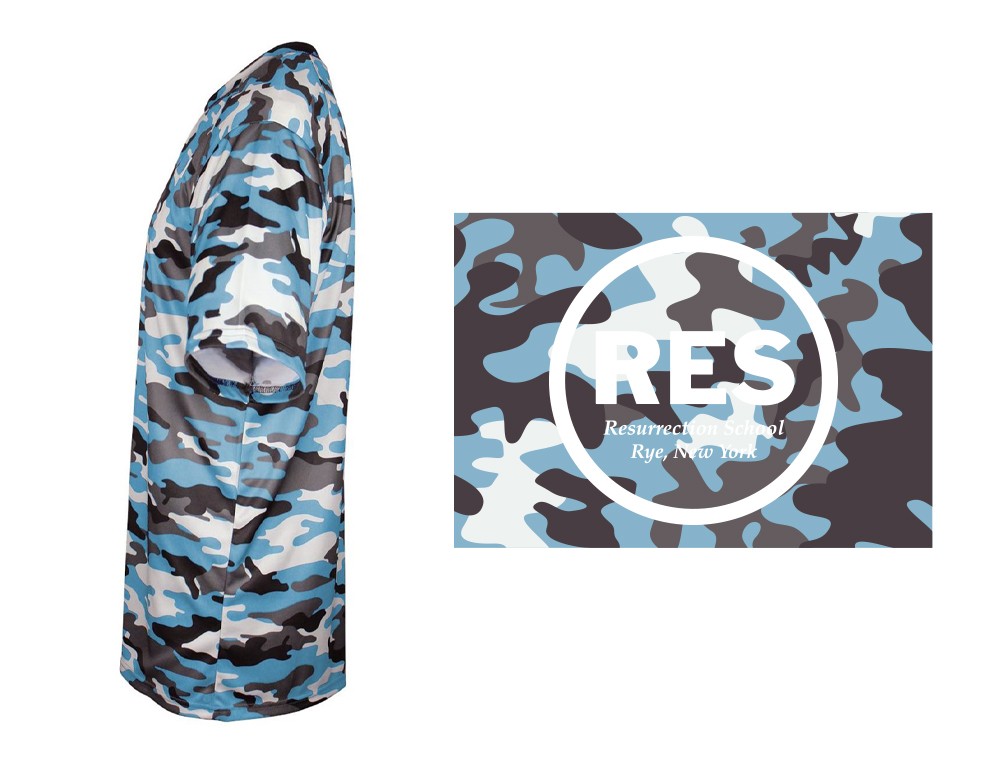 Resurrection Spirit S/S Camo T-Shirt w/ Logo - Please Allow 2-3 Weeks for Delivery