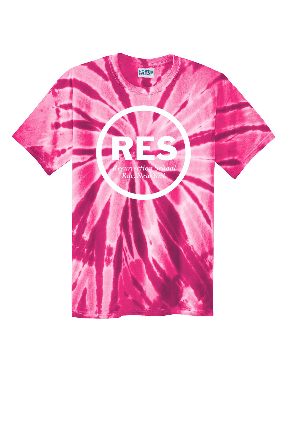 Resurrection Spirit S/S Tie Dye T-Shirt w/ White Logo - Please Allow 2-3 Weeks for Delivery