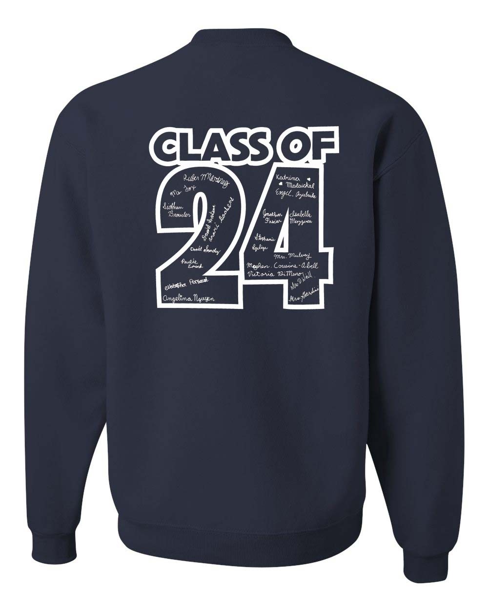 SES Class of 2024 T-shirt & Sweatshirt Combo w/ Logo - Please Allow 2-3 Weeks for Delivery